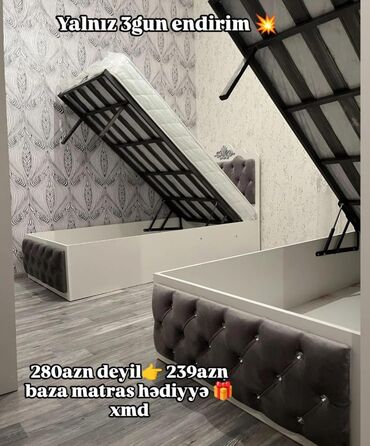 Dolablar: Yeni, Təknəfərlik çarpayı, Bazalı, Matras ilə