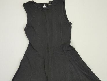 czarna sukienki z tiulowymi rękawami: Sukienka, M, Asos, stan - Dobry