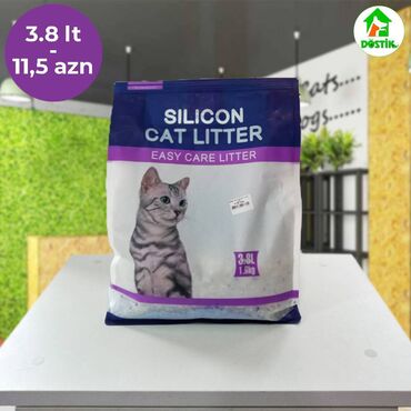 pisik evi satilir: 🐾🐱 “Nunbell Silicon Litter" super premium pişik tualeti üçün silikon