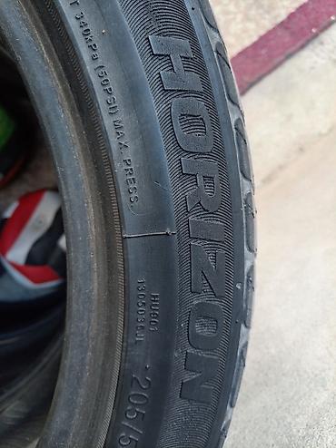 Təkərlər: Dunlop 1 ədəd qiymət 50 azn. Ölcü 205.50 17 idial vəziyyətdə hec — 6