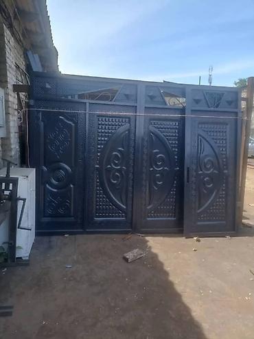 Распашные ворота: Кованые и металлические ворота/калитки - Материал: сталь. - Типы — 73