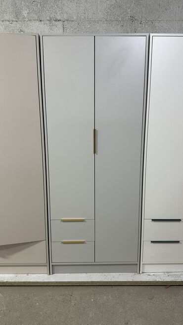 Шкафы для одежды: Шкаф для одежды, Новый, Прямой, ЛДСП — 3