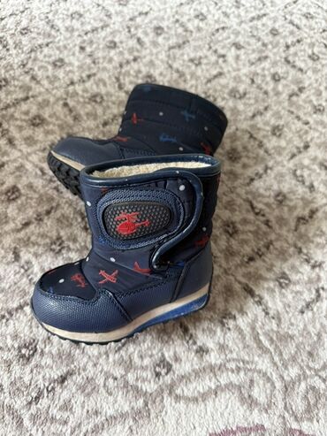 toot обувь бишкек: Детские зимние сапожки/валенки, размер 21. - Цвет: темно‑синий с