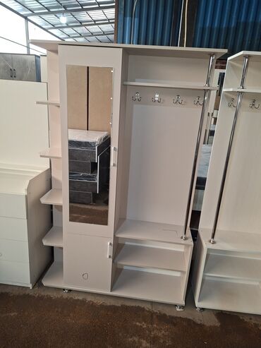 Гарнитуры для прихожей: Гарнитур для прихожей, Новый, ДСП, Бесплатная доставка, цвет - Бежевый — 7