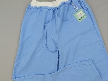 reserved marynarka damska: Material trousers for women, size L (EU 40)