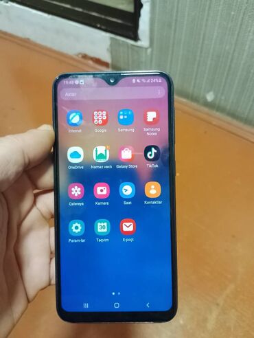 Mitsubishi: Samsung Galaxy A10, 32 GB, rəng - Mavi, Sensor, İki sim kartlı