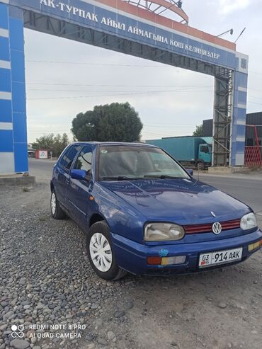 гольф клюшки: Volkswagen Golf: 1995 г., 1.6 л, Механика, Бензин, Хэтчбэк