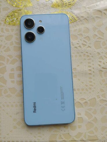 телефон fly tech 4: Redmi Note 12, 128 GB, rəng - Göy, Barmaq izi