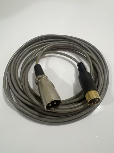 mikser en ucuz: 5-pin DIN – 3-pin XLR kişi konnektorlu kabel - Konnektorlar: bir