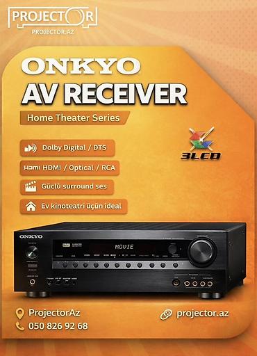 resiver: Onkyo AV Receiver – Home Theater Series - Dolby Digital və DTS — 1