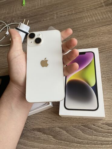 Apple iPhone: IPhone 14, 128 GB, Sənədlərlə, Face ID, Zəmanət — 9