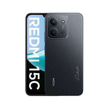 Redmi, Redmi 15C, Новый, 256 ГБ, цвет - Черный, В рассрочку, 2 SIM