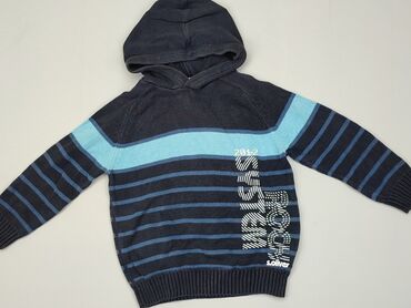 sweterek ze zlotymi guzikami: Bluza, SOliver, 4-5 lat, 104-110 cm, stan - Dobry