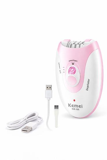 №: 11391 Məhsulun adı: Epilyator Kemei KM-188 Rose Velvet Brend: No