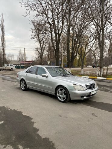 Mercedes-Benz: Mercedes-Benz S-Class: 2002 г., 5 л, Автомат, Бензин, Седан