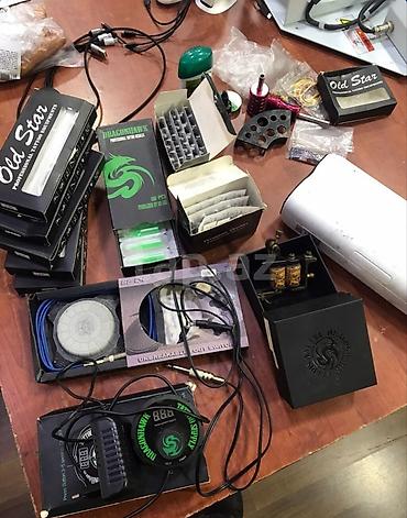 Digər biznes avadanlığı: Tatu avadanlıqları dəsti Markalar: Dragonhawk, Old Star və s. Dəst — 1