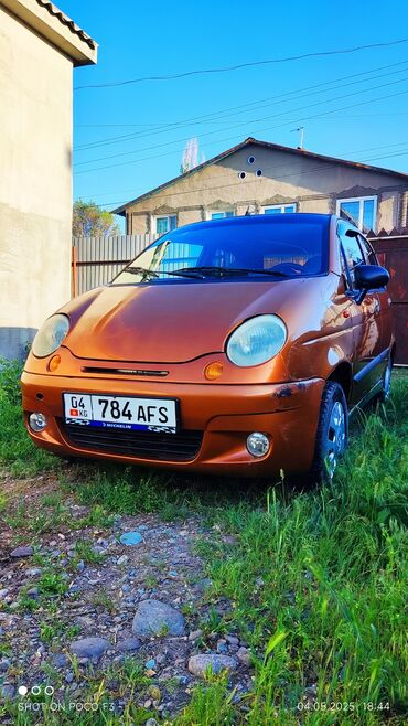 Daewoo: Daewoo Matiz: 2001 г., 0.8 л, Механика, Бензин, Седан