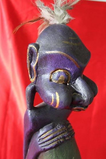 Figure: STARA DRVENA FIGURA MUŠKARCA, RUČNI RAD, UNIKAT | Drvena figura — 8