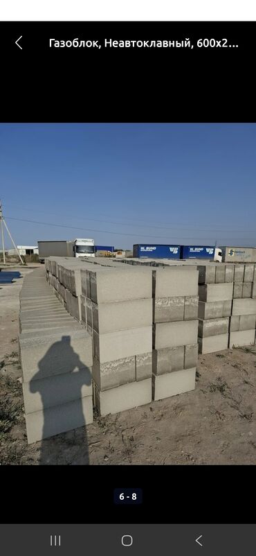 мороженое весовое оптом бишкек: Газоблок, Неавтоклавный, 600x200x300, D550