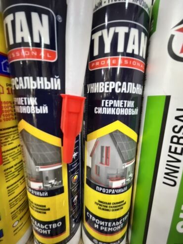 Болгарки: Универсальный силиконовый герметик Tytan для строительных и ремонтных