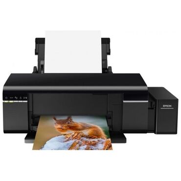 Веб-камеры: Принтер Epson L805 (A4,37/38ppm Black/Color,12sec/photo.64-300g/m2
