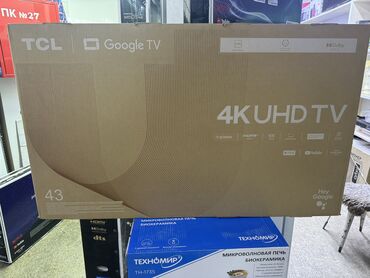 телевизор на запчаст: Новогодняя акция!! Телевизор tcl 43v6b ultra hd (4k) led-телевизор 43"