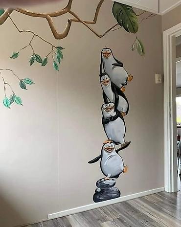 декоративный краска: 🎨 РОСПИСЬ СТЕН НА ЗАКАЗ Хотите сделать интерьер ярким и необычным? — 10