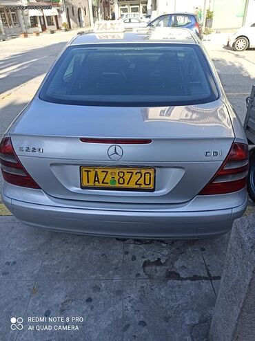 Transport: Mercedes-Benz E 220: 2.2 l | 2005 year Limousine