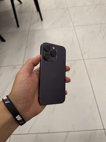 кнопочные телефоны xiaomi бишкек: IPhone 14 Pro, Б/у, 256 ГБ, Deep Purple, Чехол, 86 %