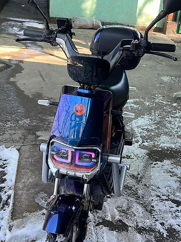 Скутеры: Электроскутер Demansh SH - Электропривод, бесшумная работа - — 8