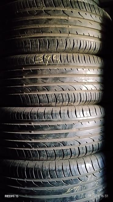 215 50 r18: Шины 215 / 55 / R 18, Лето, Б/у, Комплект, Легковые, Continental — 1