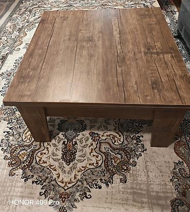 bağ stolları: Kvadrat masa, Açılan, Təkərsiz, Teksturalı laminat, Ünvandan götürmə — 2
