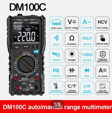 Digər məişət texnikası: Multimetr, Yeni, Rəqəmsal, Zəmanətli, Pulsuz çatdırılma, Rayonlara çatdırılma