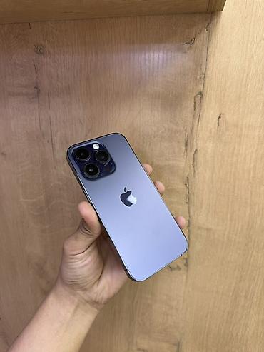 mini 3 pro: IPhone 14 Pro в фирменном тёмно-фиолетовом цвете. Смартфон с плоскими — 5