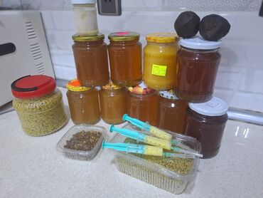 qarin piylerini eritmek üçün idman: Arı südü, Çiçək tozu, bal, propolis, Arı çörəyi(güləm, perga)