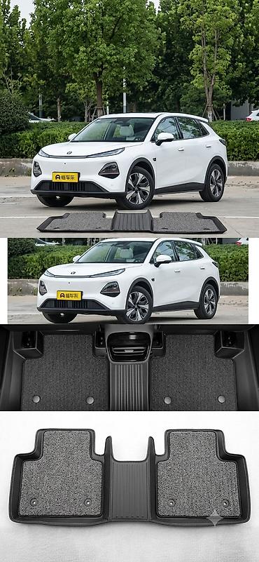 Родные Резиновые Полики Для салона Changan, цвет - Черный, Новый