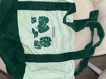 brend canta: Waikiki Beach Towel çantası - Material: qalın kanvas parça - Rənglər — 1