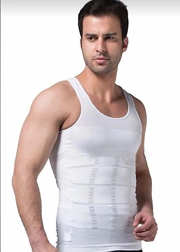 alt paltarları: Mayka, Bədən yığan, Yeni, rəng - Ağ — 3