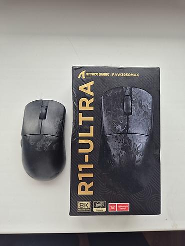 Компьютерные мышки: Игровая мышь Attack Shark R11-Ultra - Беспроводные режимы: 2.4 ГГц — 2
