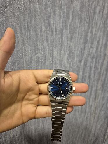 Наручные часы: Б/у, Наручные часы, Tissot, цвет - Голубой — 6