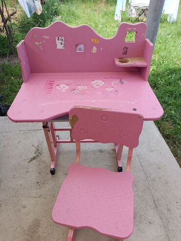 Детские столы и стулья: Для девочки, Б/у