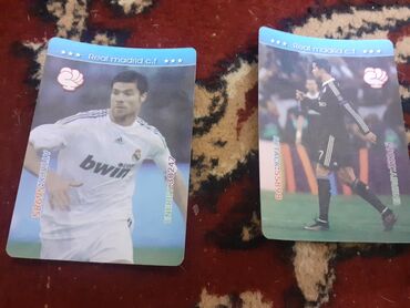 Kolleksiya kartları: Futbol kolleksiya kartları dəsti - Müxtəlif dizaynlarda, rəngli və — 21