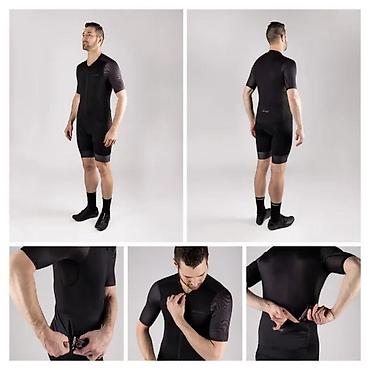 Sportska odeća: DRES FORCE STREAM KRATKI RUKAV, CRNO | Zakopčavanje rajsferšlusom u — 3