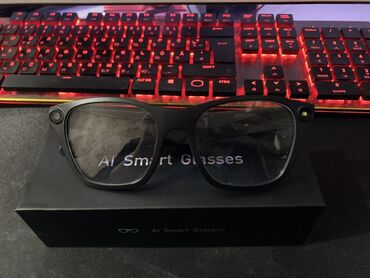 купить очки защитные от компьютера: AI Smart Glasses — умные очки с камерой и микрофоном в классической
