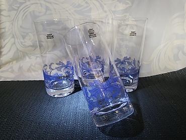 dioptrija plus 1: Luksuzne nove case Spode Blau Italija Hi Ball. Set od 4 nove luksuzne — 8