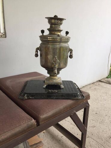 Samovarlar: İşlənmiş Od Samovar, 5 l, Ünvandan götürmə — 11