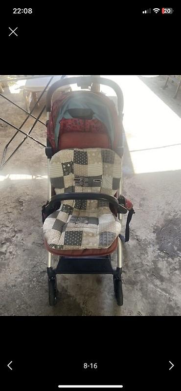 Коляски: Цвет: красный с принтом и голубой подкладкой. Подходит для at lalafo.kg — 8 Коляски: Цвет: красный с принтом и голубой подкладкой. Подходит для — 8