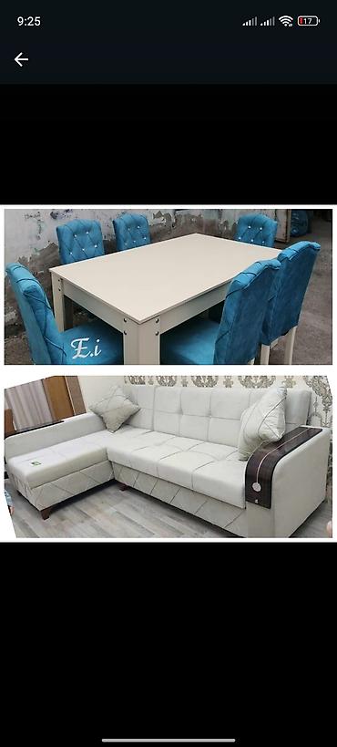 düz divan: Yeni, Künc divan, Qonaq otağı üçün, Açılmayan — 1