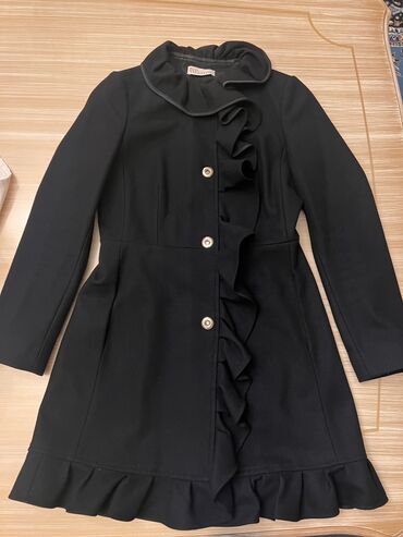 Пальто: Пальто 9Fashion Woman, M (EU 38), цвет - Черный