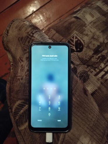 lalafo mingecevir telefon: Xiaomi Redmi Note 11S, 128 GB, rəng - Göy, 
 Barmaq izi